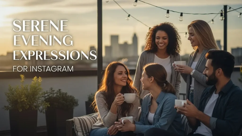 Serene Evening Expressions for Instagram