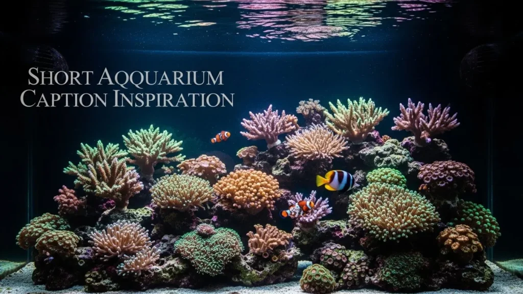 Short Aquarium Caption Inspiration