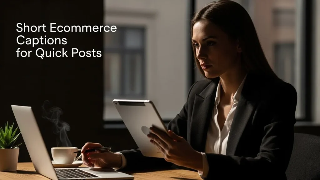 Short Ecommerce Captions for Quick Posts