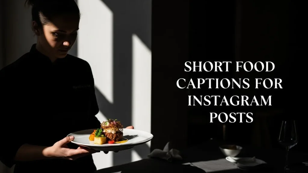 Short Food Captions for Instagram Posts