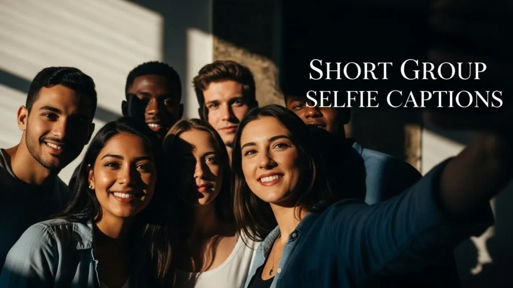 Short Group Selfie Captions