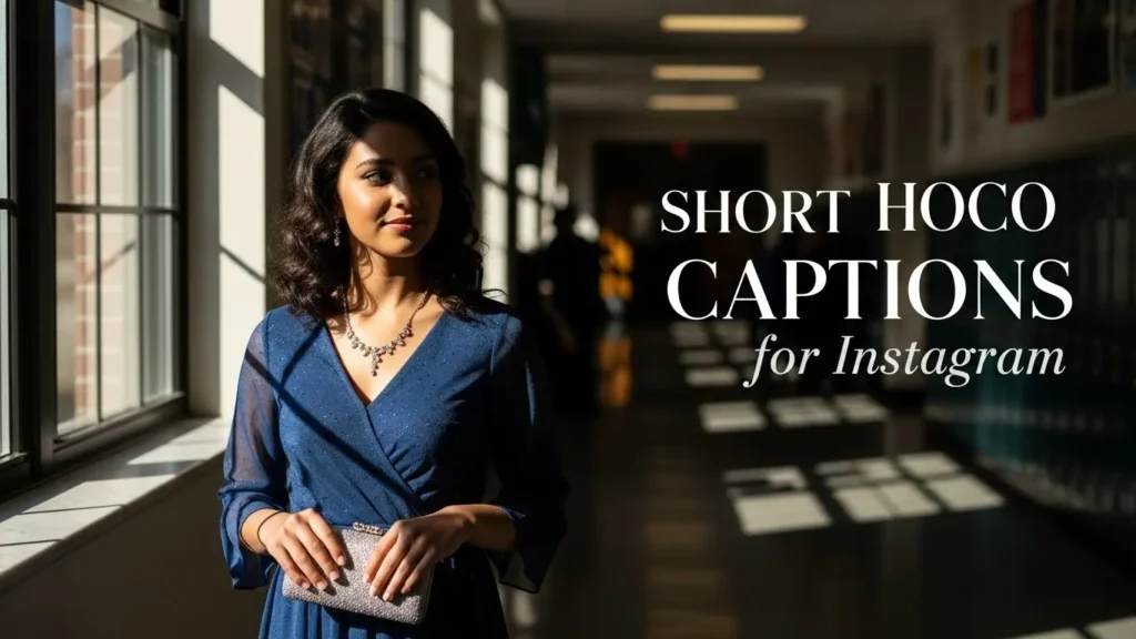 Short Hoco Captions for Instagram