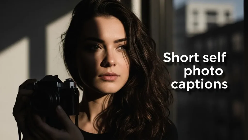 Short self photo captions