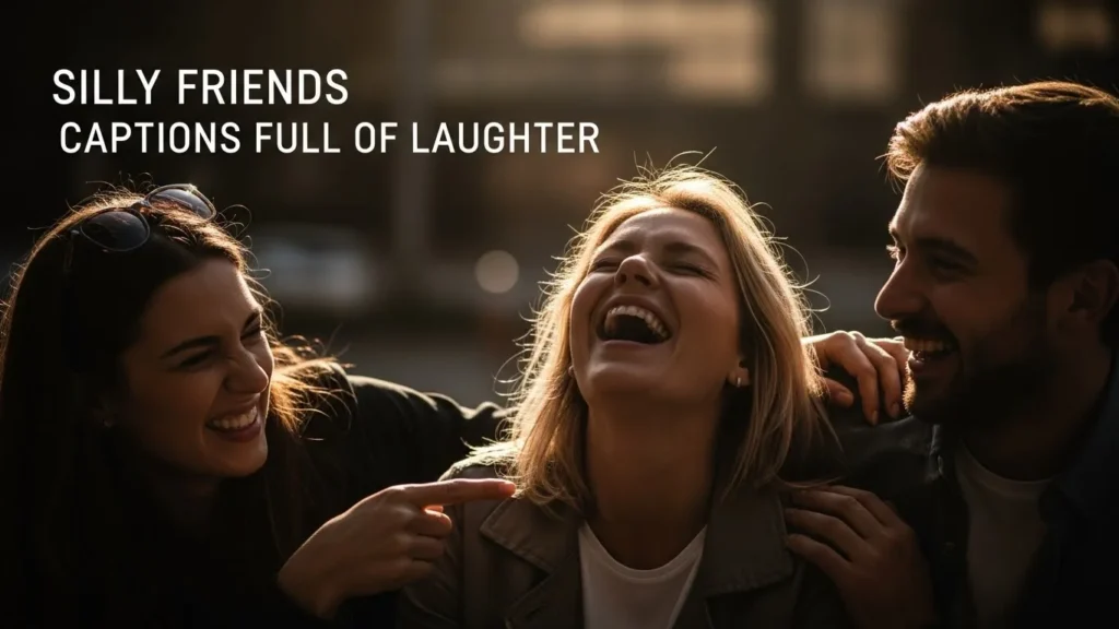 Silly Friends Captions Full of Laughter