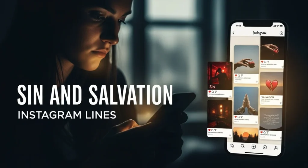 Sin and Salvation Instagram Lines