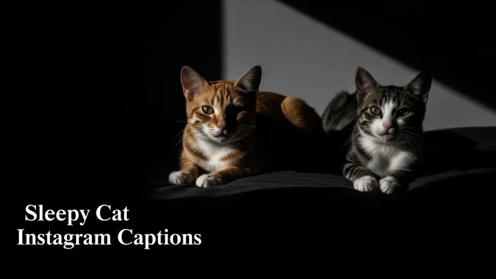 Sleepy Cat Instagram Captions