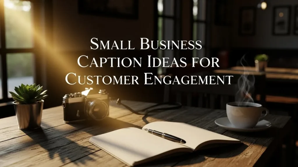 Small Business Caption Ideas for Customer Engagement
