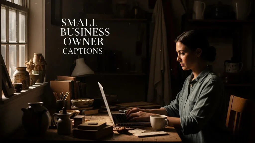 Small Business Owner Captions