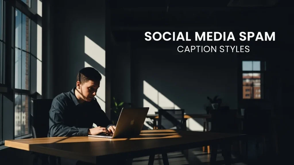 Social Media Spam Caption Styles