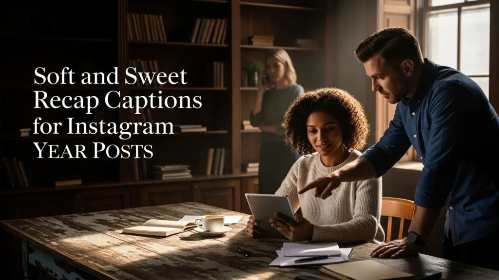 Soft and Sweet Recap Captions for Instagram Year Posts