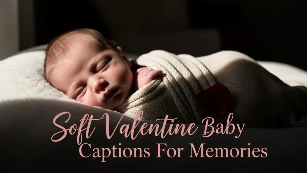 Soft Valentine Baby Captions For Memories