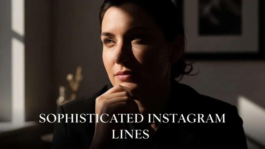 Sophisticated Instagram Lines