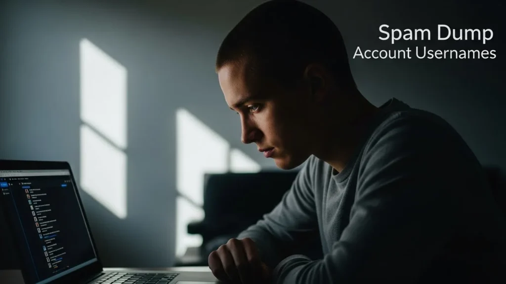 Spam Dump Account Usernames