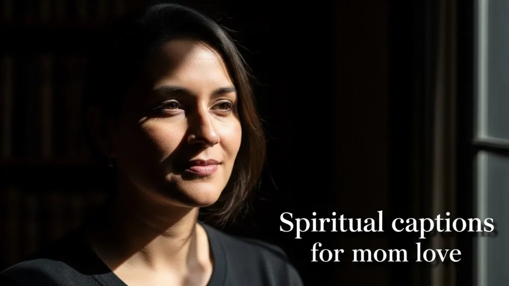 Spiritual captions for mom love