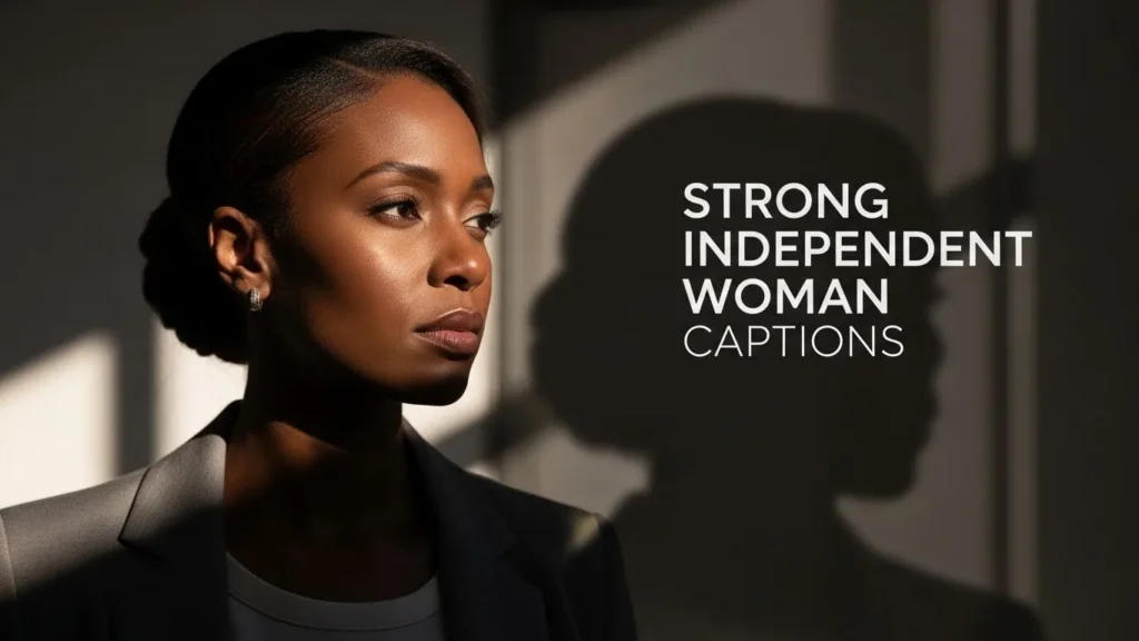 Strong Independent Woman Captions