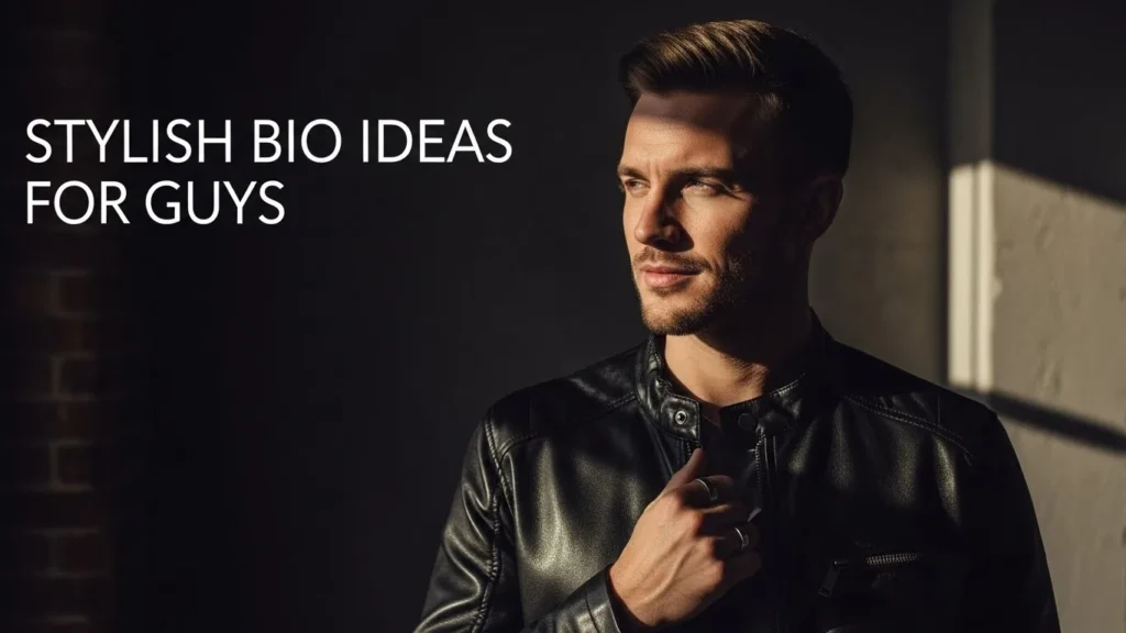 Stylish Bio Ideas for Guys