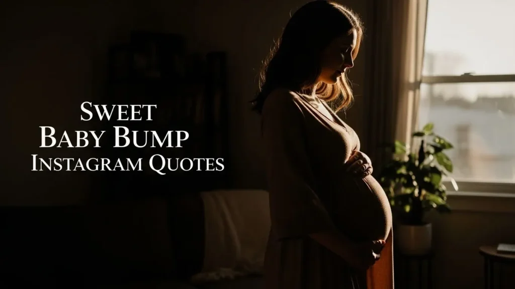 Sweet Baby Bump Instagram Quotes
