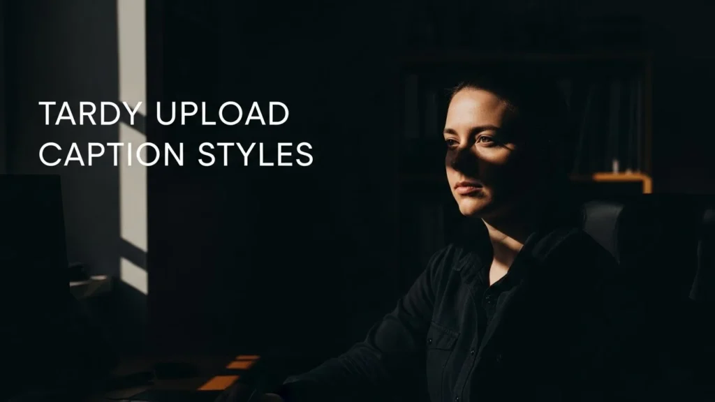 Tardy Upload Caption Styles