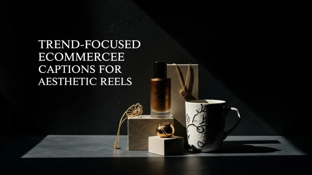 Trend-Focused Ecommerce Captions for Aesthetic Reels