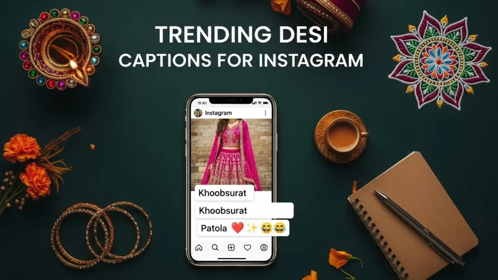 Trending Desi Captions for Instagram
