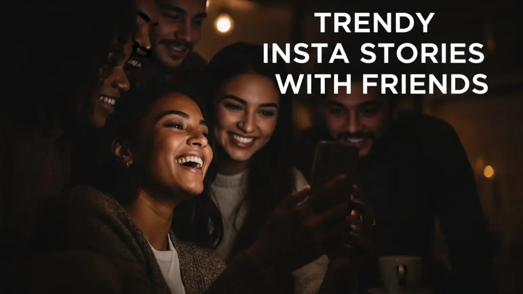 Trendy Insta Stories with Friends