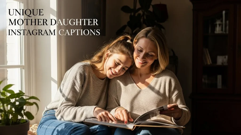 Unique Mother Daughter Instagram Captions