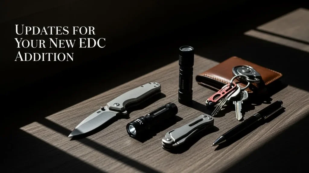 Updates for Your New EDC Addition