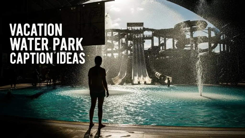 Vacation Water Park Caption Ideas