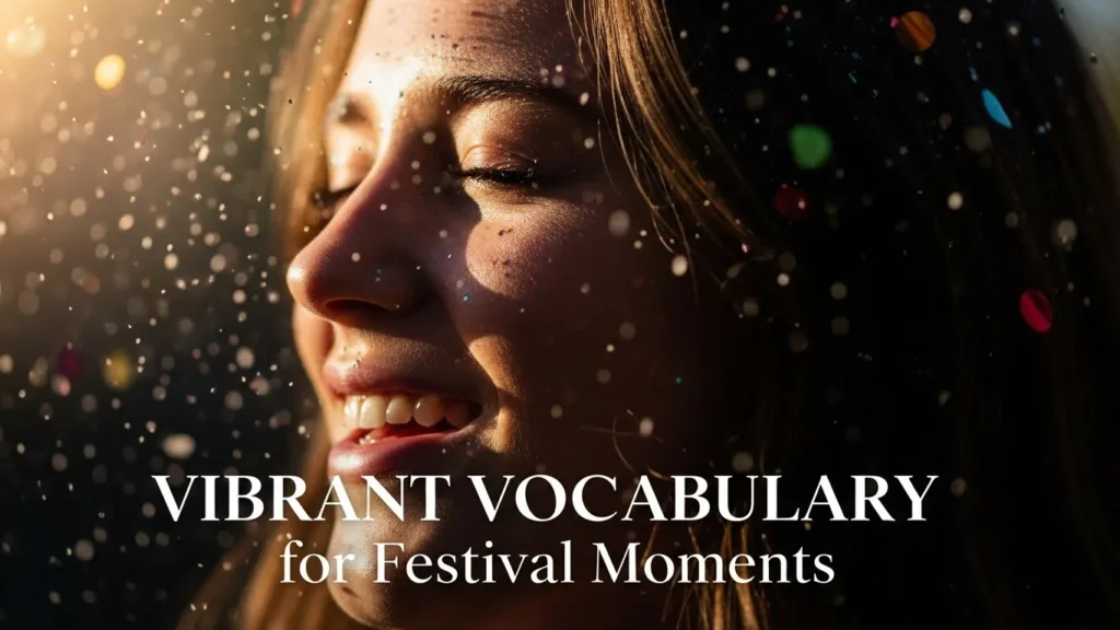 Vibrant Vocabulary for Festival Moments