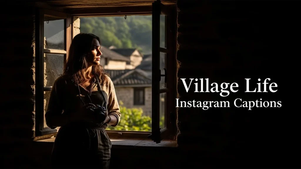 Village Life Instagram Captions