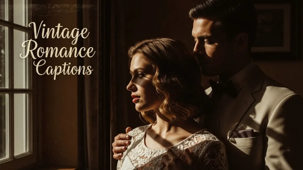 Vintage Romance Captions