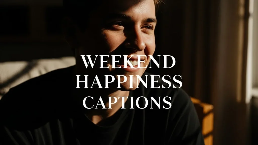 Weekend Happiness Captions