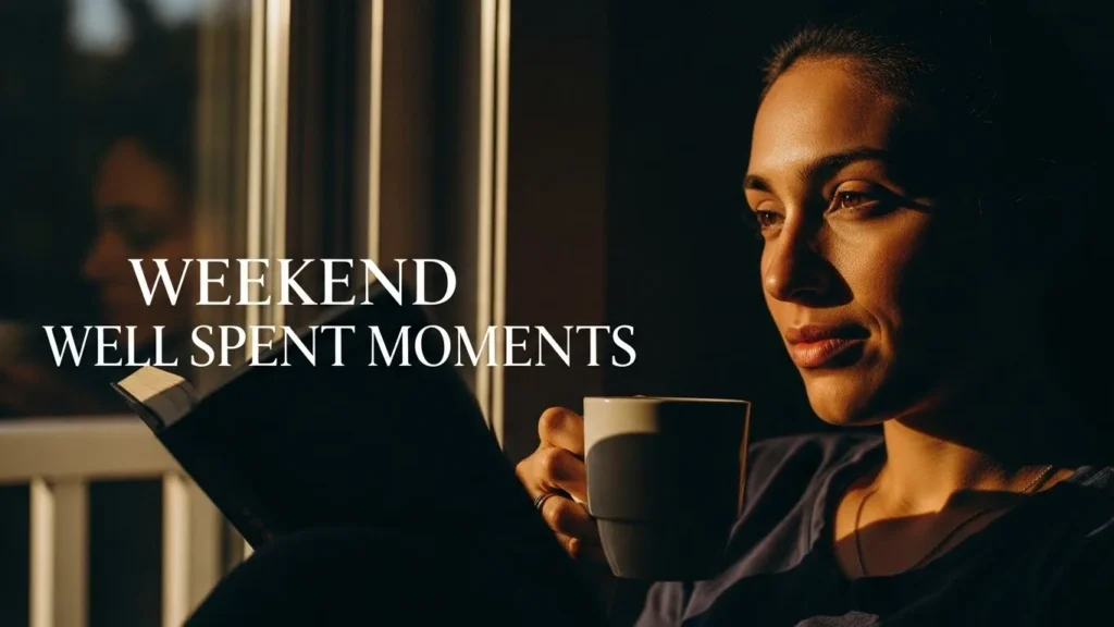 Weekend Well Spent Moments