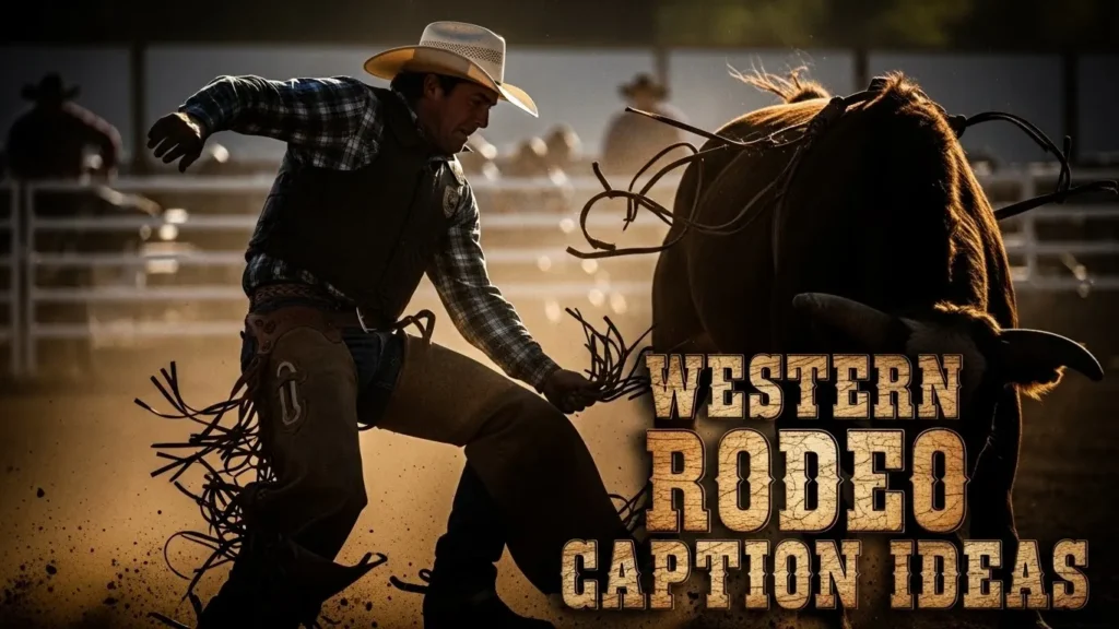 Western Rodeo Caption Ideas
