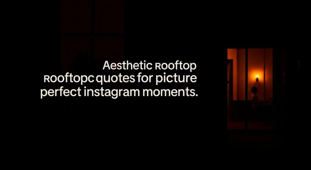 aesthetic rooftop quotes for picture perfect instagram moments