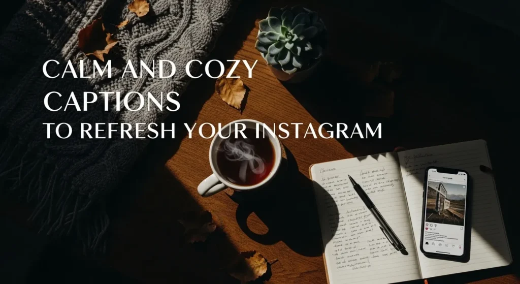 Calm and Cozy Captions to Refresh Your Instagram