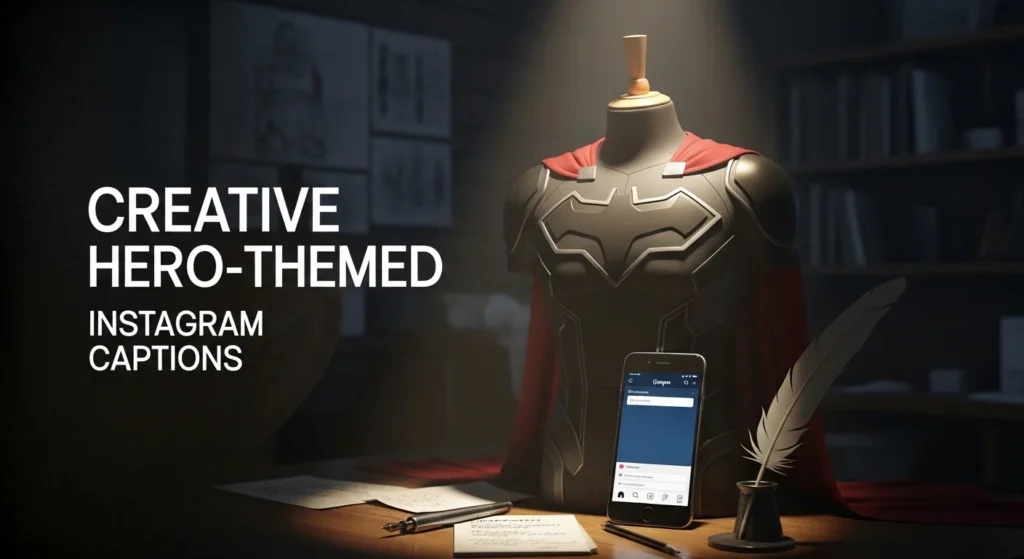 Creative Hero-Themed Instagram Captions