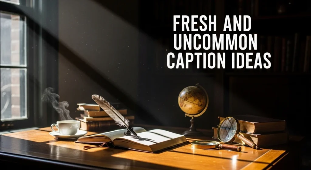 Fresh and Uncommon Caption Ideas