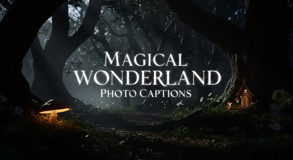 Magical Wonderland Photo Captions