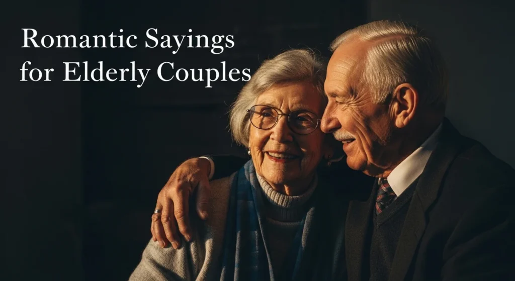 Romantic Sayings for Elderly Couples