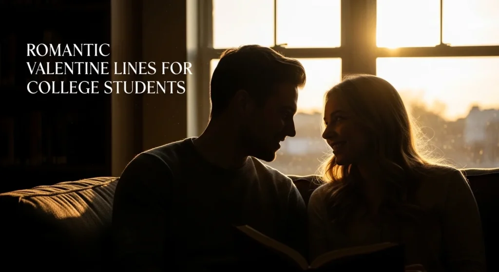 Romantic Valentine Lines for College Students