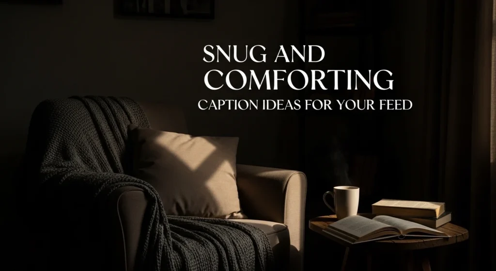 Snug and Comforting Caption Ideas for Your Feed