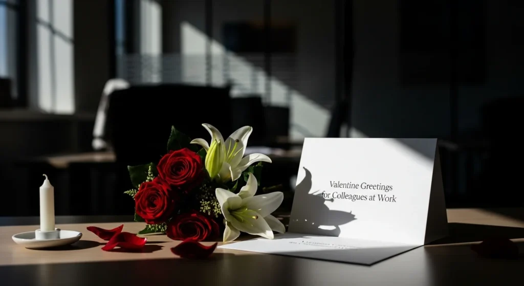 Valentine Greetings for Colleagues at Work