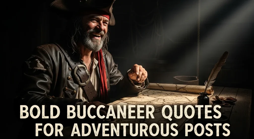 Bold Buccaneer Quotes for Adventurous Posts