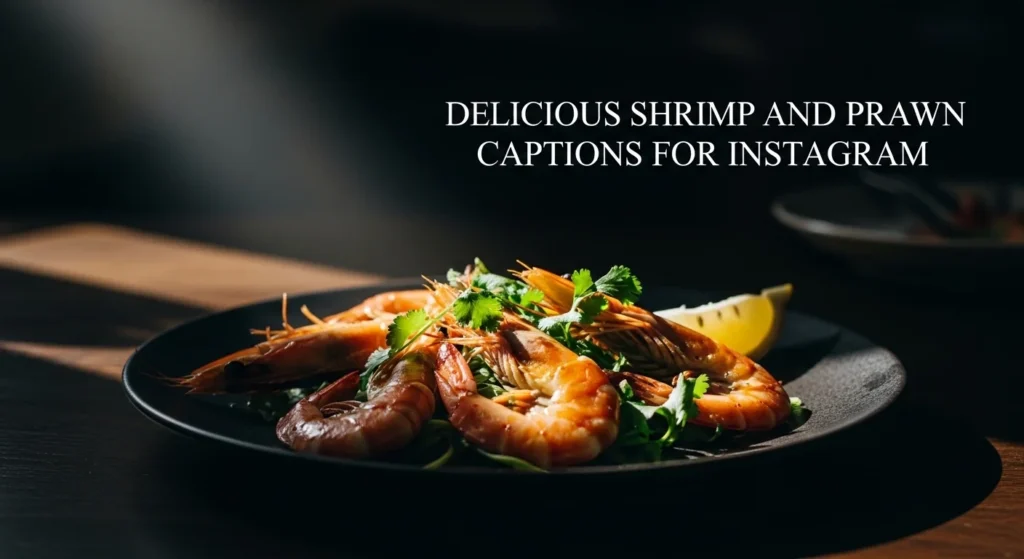Delicious Shrimp and Prawn Captions for Instagram
