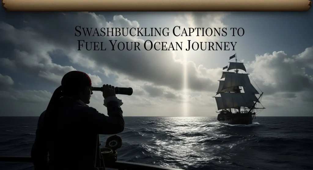 Swashbuckling Captions to Fuel Your Ocean Journey