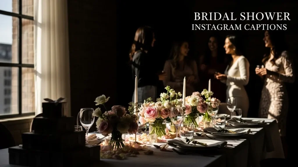 Bridal Shower Instagram Captions