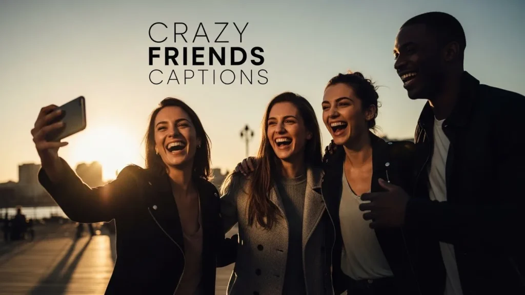 Crazy Friends Captions
