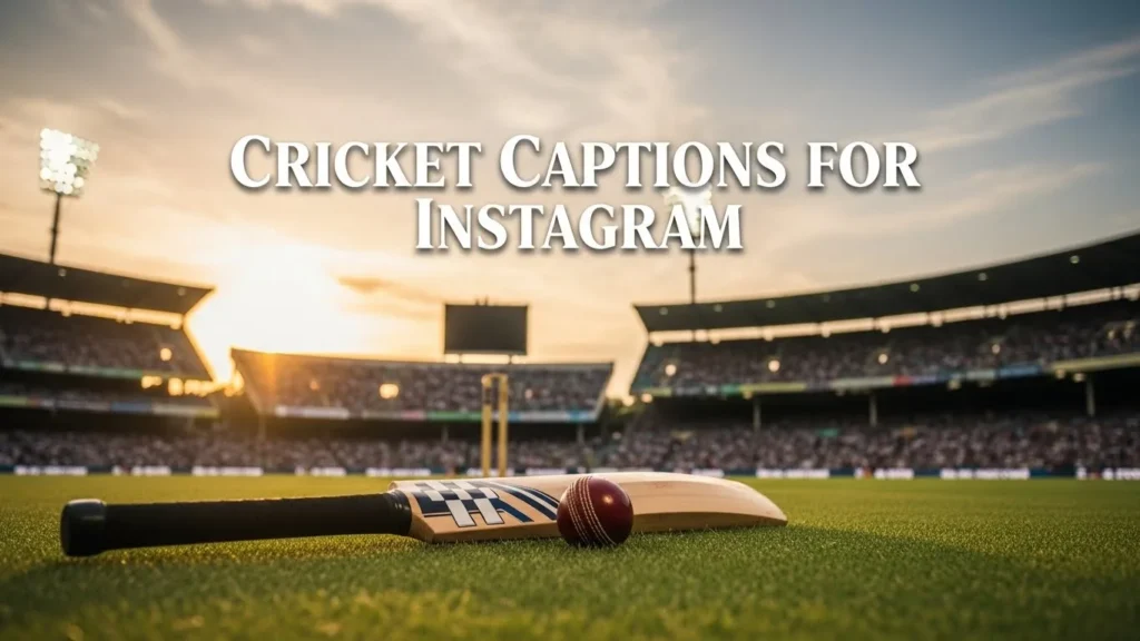 Cricket Captions for Instagram