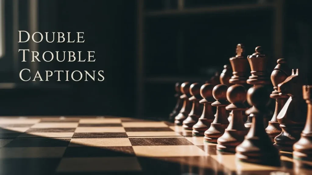 Double Trouble Captions